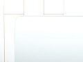 Офисный стол прямой  1 600х800х1 080 ЛДСП Зебрано   (СППЗ-27113)
