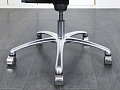 Офисное кресло руководителя  LUXY Кожа Черный Light A  (КРКЧ-11070уц)