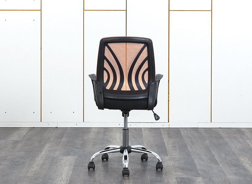 Офисное кресло для персонала   Сетка Оранжевый   (КПСО-03103)