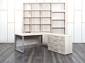 Кабинет руководителя SteelCase 1 600х2 000х750 ЛДСП Клен   (КРВ-26112)