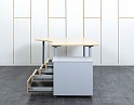 Купить Комплект офисной мебели стол с тумбой ISKU 1 600х1 200х800 ЛДСП Бук   (СПУВКл-04012)