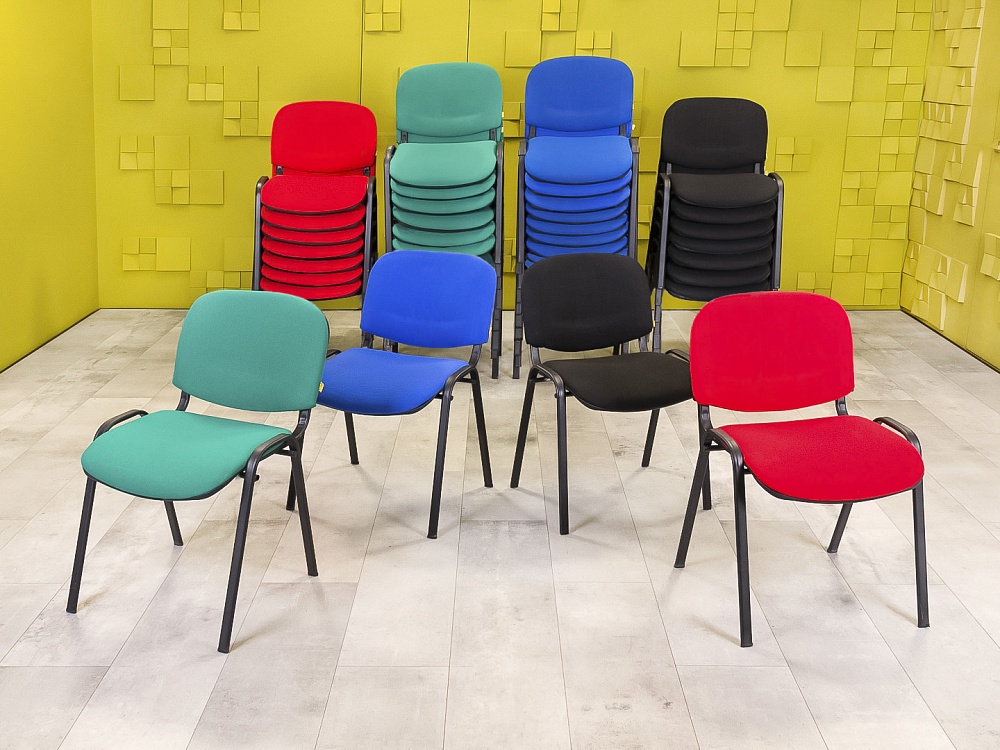 Стул на ножках Ткань Чёрный Россия_Изо(а)