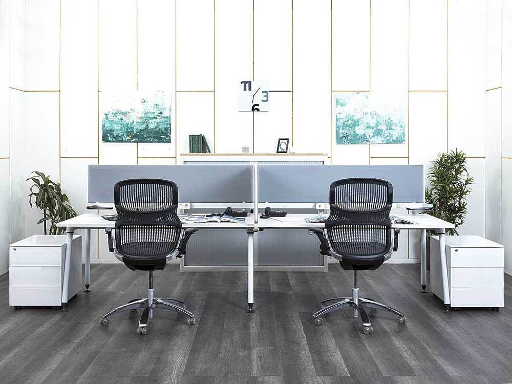Комплект офисной мебели Herman Miller 3 200х880х1 180 ЛДСП Белый   (КОМБ2-13112)
