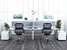 Комплект офисной мебели Herman Miller 3 200х880х1 180 ЛДСП Белый   (КОМБ2-13112)