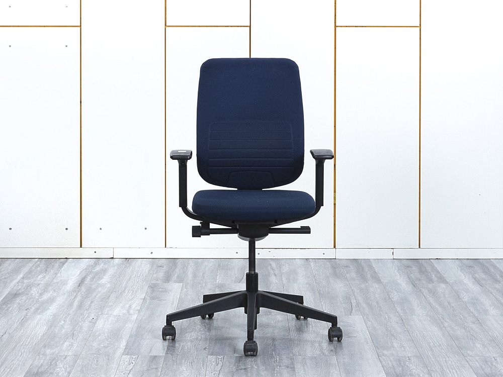 Офисное кресло для персонала  SteelCase Ткань Синий   (КПТН-25123)
