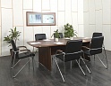 Купить Офисный стол для переговоров  2 400х1 200х720 ЛДСП Орех   (СГПХ-14041)
