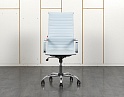 Купить Офисное кресло руководителя   Кожзам Голубой   (КРКН-12051)