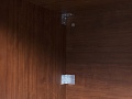 Офисный стол прямой  845х670х750 ЛДСП Вишня   (СППШ-08024)