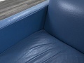 Мягкое кресло Herman Miller Кожа Синий   (Комплект из 3-х мягких кресел КНКНК1-13112)