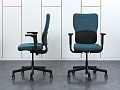 Офисное кресло руководителя  SteelCase Ткань Зеленый   (КРТЗ-20121)