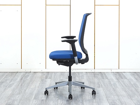 Офисное кресло для персонала  SteelCase Сетка Синий Reply Air  (КПСН-29074)