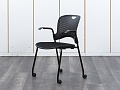 Конференц кресло для переговорной  Черный Пластик Herman Miller Caper  (УНСЧ-25072)