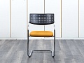 Конференц кресло для переговорной  Оранжевый Ткань VITRA   (УДТО-21032)