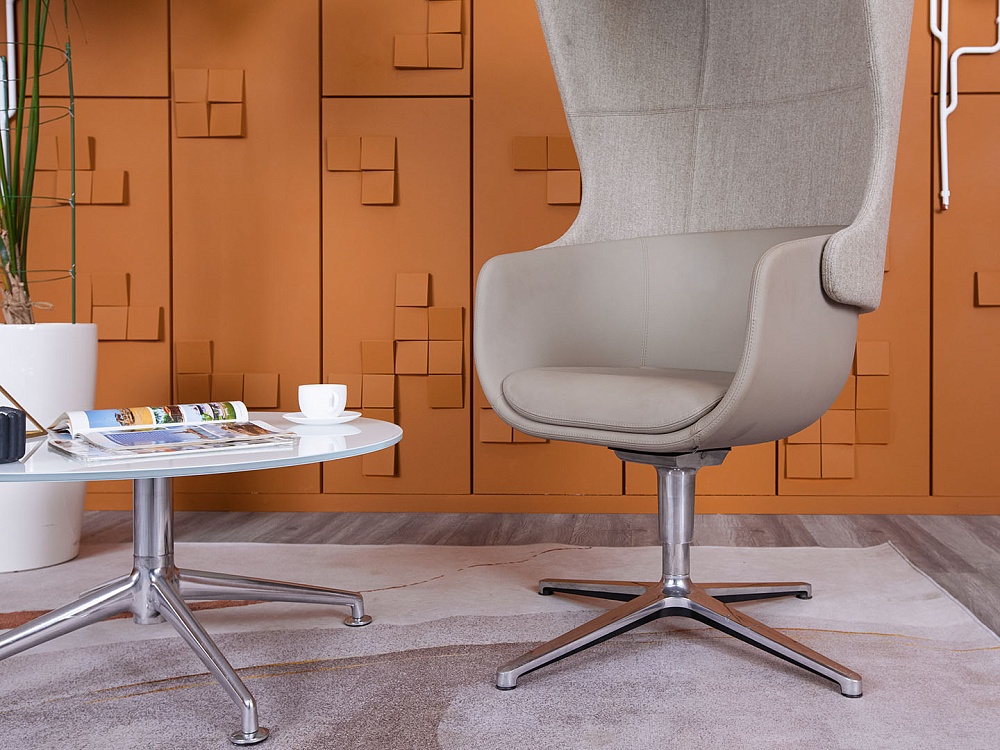 Мягкое кресло Profim Кожа Коричневый NU F11  (КНКК-28025)