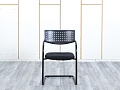 Конференц кресло для переговорной  Черный Ткань VITRA VISAVIS 2  (КДТЧ1-28113)