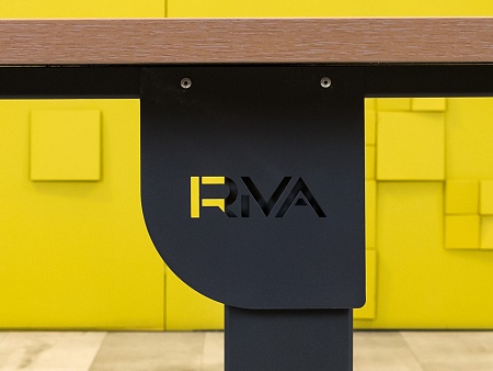 Офисный стол прямой 1000x720 ДСП Зебрано Россия_СППЗ-15072