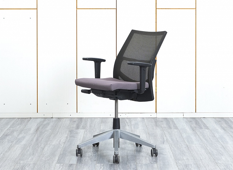 Офисное кресло для персонала  Haworth Ткань Коричневый Comforto  (КПТК1-25123)
