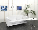 Купить Офисный диван Techo Замша Белый   (ДНКБ-13081)