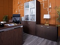 Кабинет руководителя MARTEX 1 800х800х750 Шпон Венге HAN  (КРЕ-19084)