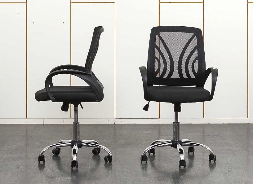 Офисное кресло для персонала   Ткань Черный   (КПТЧ4-31031)