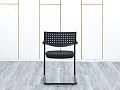 Конференц кресло для переговорной  Черный Ткань VITRA VISAVIS 2  (КДТЧ1-28113)