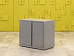 Металлическая тумба Herman Miller Металл Серый США  ТО2ДМ-23106