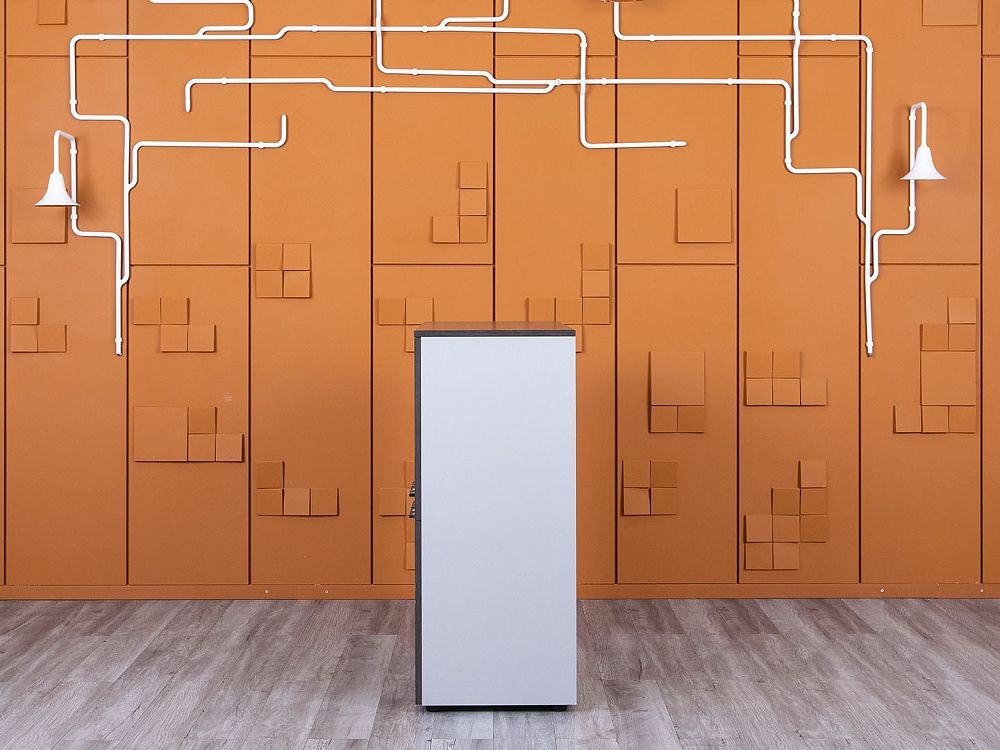 Шкаф для документов Sinetica 1 000х440х1 060 ЛДСП Венге DADO  (ШД4ДЕ-08075)