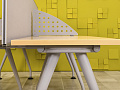 Комплект офисной мебели на 4 человека  KNOLL ЛДСП Клен США  ГКВ1-24076
