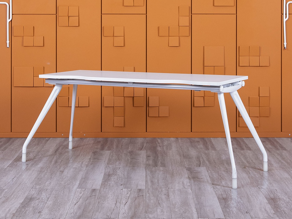 Офисный стол прямой  1 910х600х730 ЛДСП Белый   (СППБ-15055)