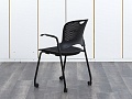 Конференц кресло для переговорной  Черный Пластик Herman Miller Caper  (УНСЧ-25072)