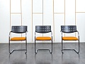 Конференц кресло для переговорной  Оранжевый Ткань VITRA   (УДТО-07120)
