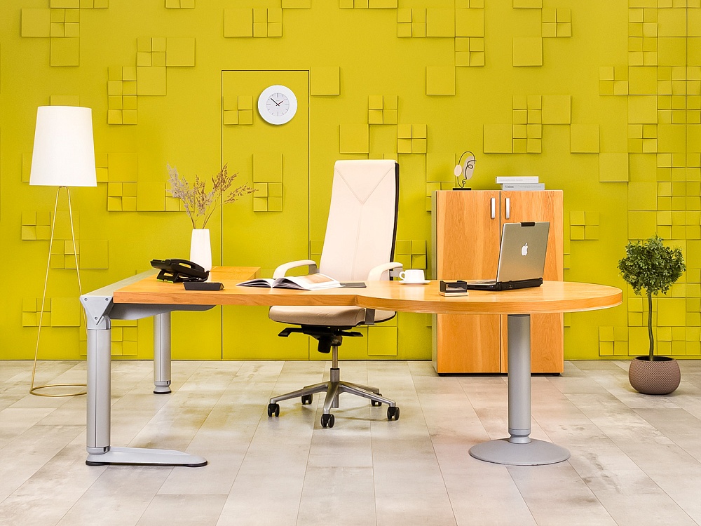 Кабинет руководителя ЛДСП Ольха Импорт_КРЛ-070823