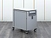 Офисная тумба для оргтехники SteelCase 710х435х720 ЛДСП Серый   (ТО1ДС-07122)
