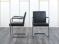 Конференц кресло для переговорной  Черный Кожа/хром Walter Knoll   (УДКЧ1-25072)