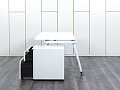 Комплект офисной мебели стол с тумбой Herman Miller 1 400х800х730 ЛДСП Белый   (СППБК-13112)