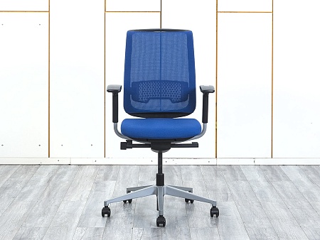 Офисное кресло для персонала  SteelCase Сетка Синий Reply Air  (КПСН-29074)