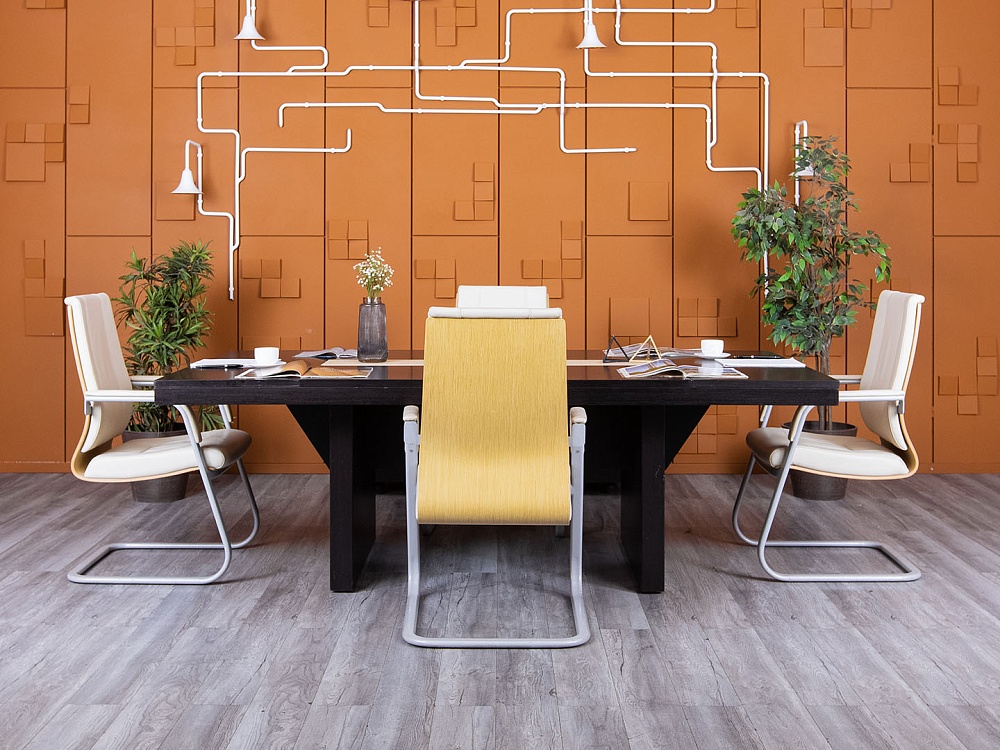 Офисный стол для переговоров DAZATO 2 230х1 200х750 ЛДСП Венге EUR/QUARANTA  (СГПЕ-30055)