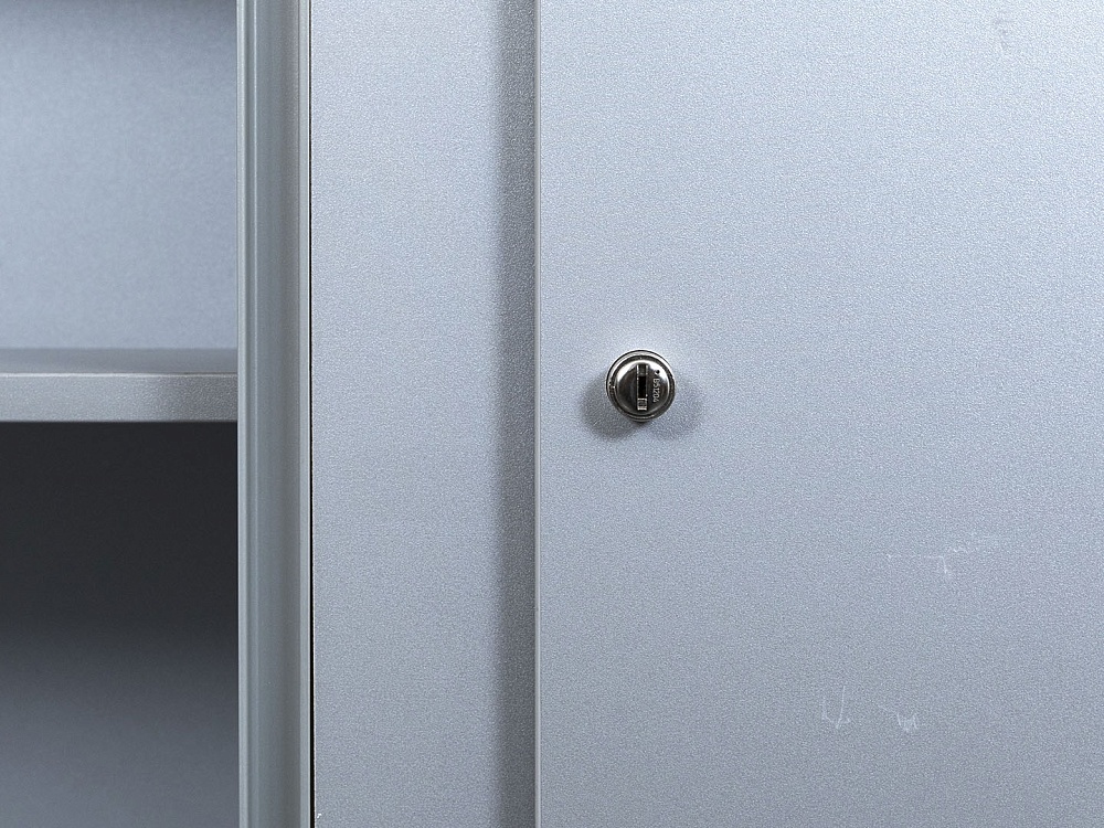 Шкаф для документов Bene 1 600х450х1 530 ЛДСП Бук   (ШД2ДВ1-16111)