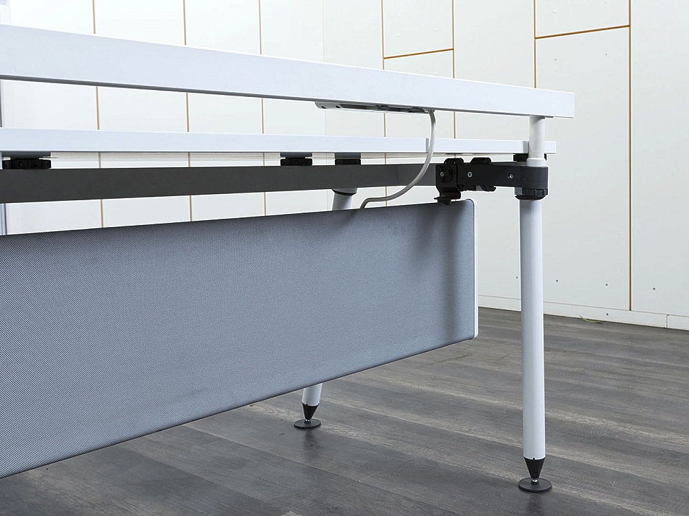 Кабинет руководителя Herman Miller 1 800х880х820 ЛДСП Белый   (КРБ-13112)