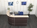 Ресепшн Венге 2 100х1 850х1 110    (РЕ-01071)