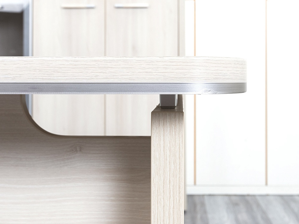 Кабинет руководителя  1 800х950х760 ЛДСП Дуб молочный Focus Director  (КРВ-21064)