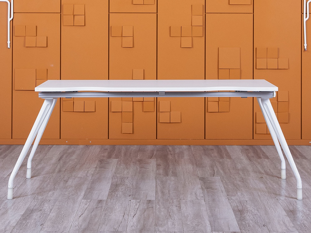 Офисный стол прямой  1 910х600х730 ЛДСП Белый   (СППБ-15055)