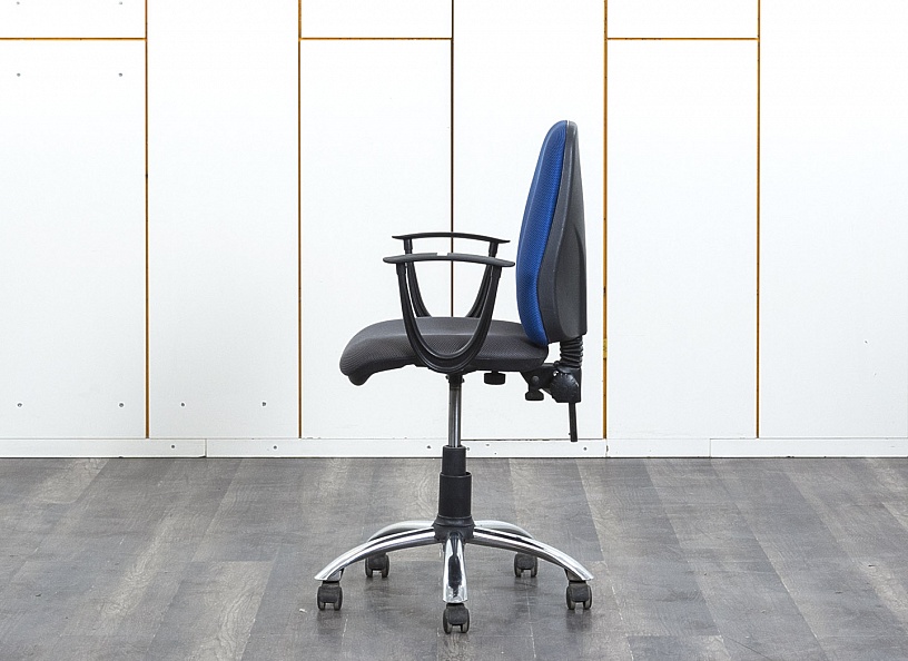 Офисное кресло для персонала   Ткань Синий   (КПТН1-12103)