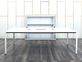 Офисный стол для переговоров Herman Miller 2 400х1 400х750 ЛДСП Белый   (СГПБк-02122)