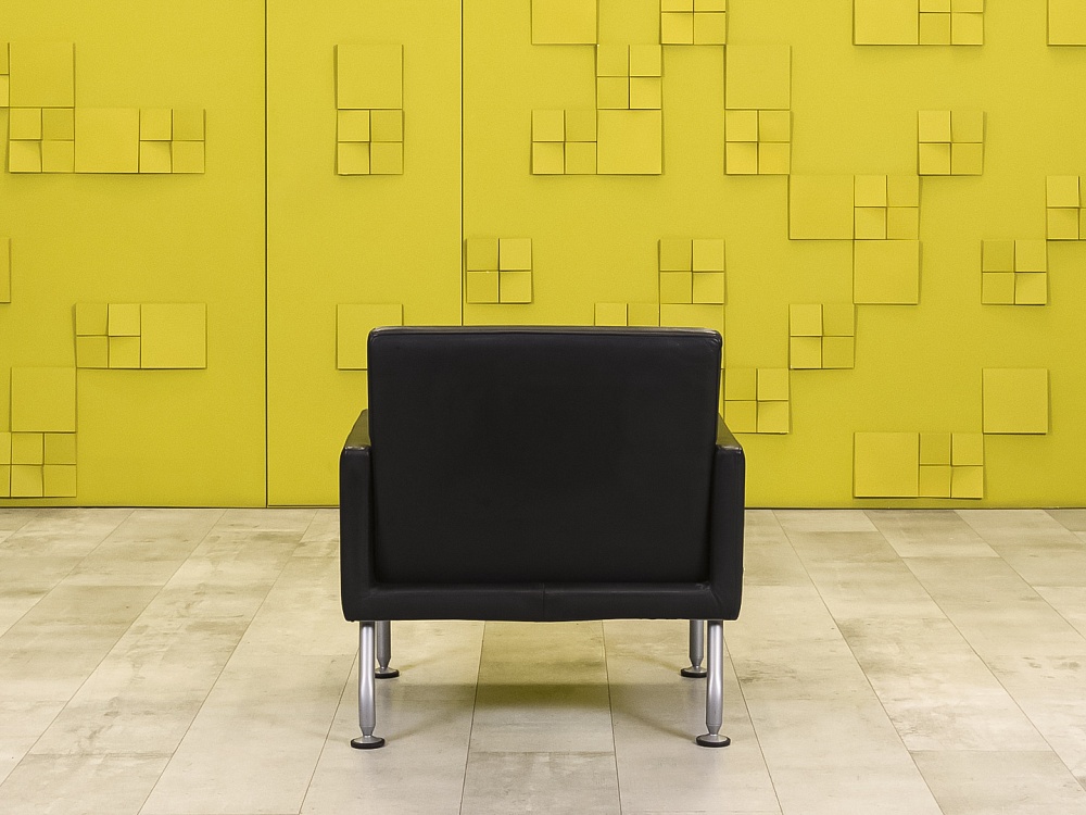 Комплект мягкой мебели Steelcase Кожа Чёрный Франция  ДНКЧК-06026