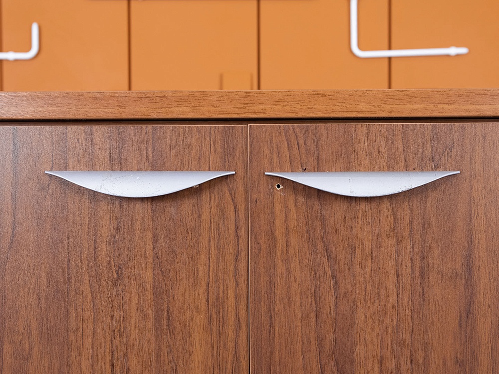 Шкаф для документов  900х450х1 350 ЛДСП Орех   (ШД2ДХ-27055)