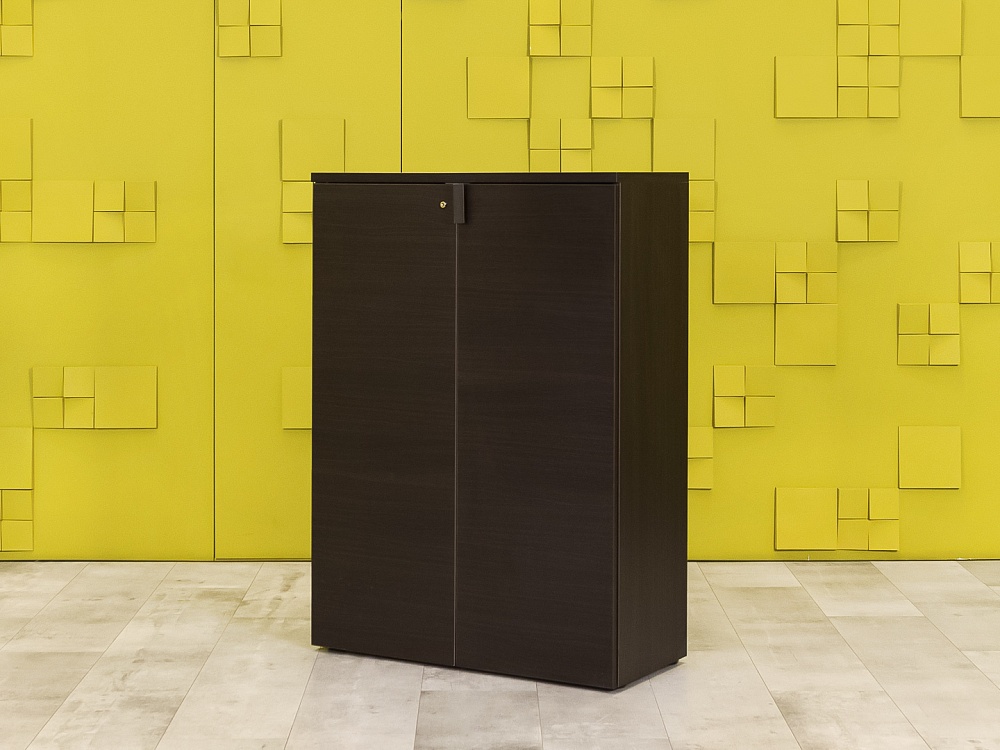 Шкаф для документов офисный ЛДСП Венге   ШД2ДЕ-31035