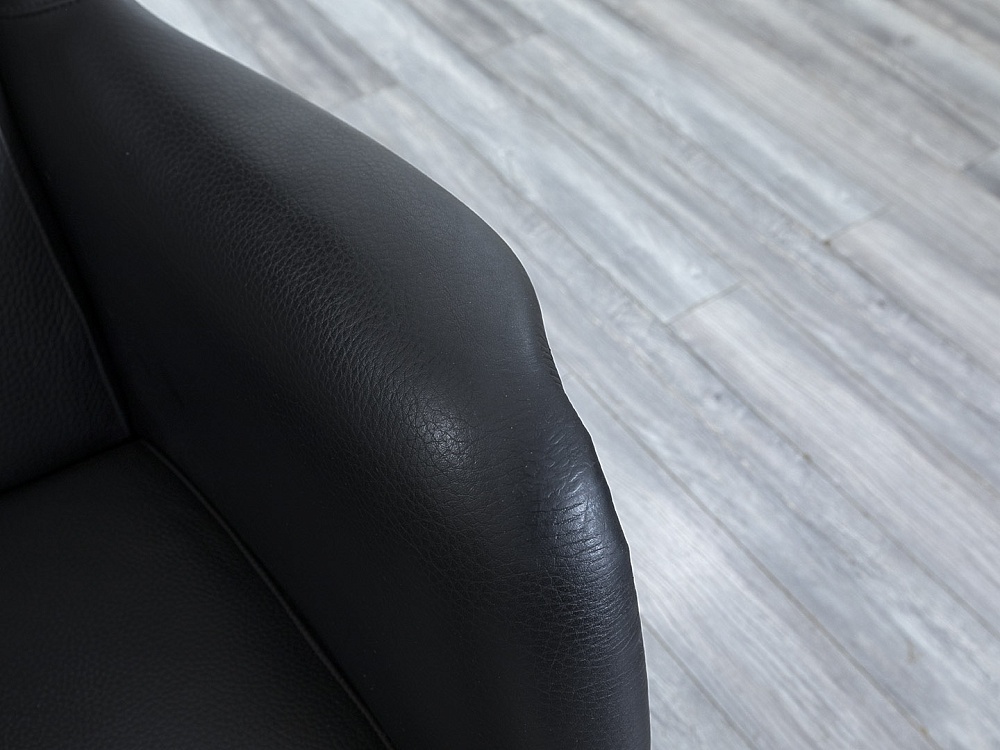 Офисное кресло руководителя  Origgi Salotti Кожа Черный   (КРКЧ-05093)