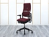 Офисное кресло руководителя  SteelCase Ткань Красный Please 2  (КРТК-21034)
