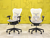 Офисное кресло руководителя на колесах Mirra 2 Herman Miller Сетка Серый США_КРТС-150924